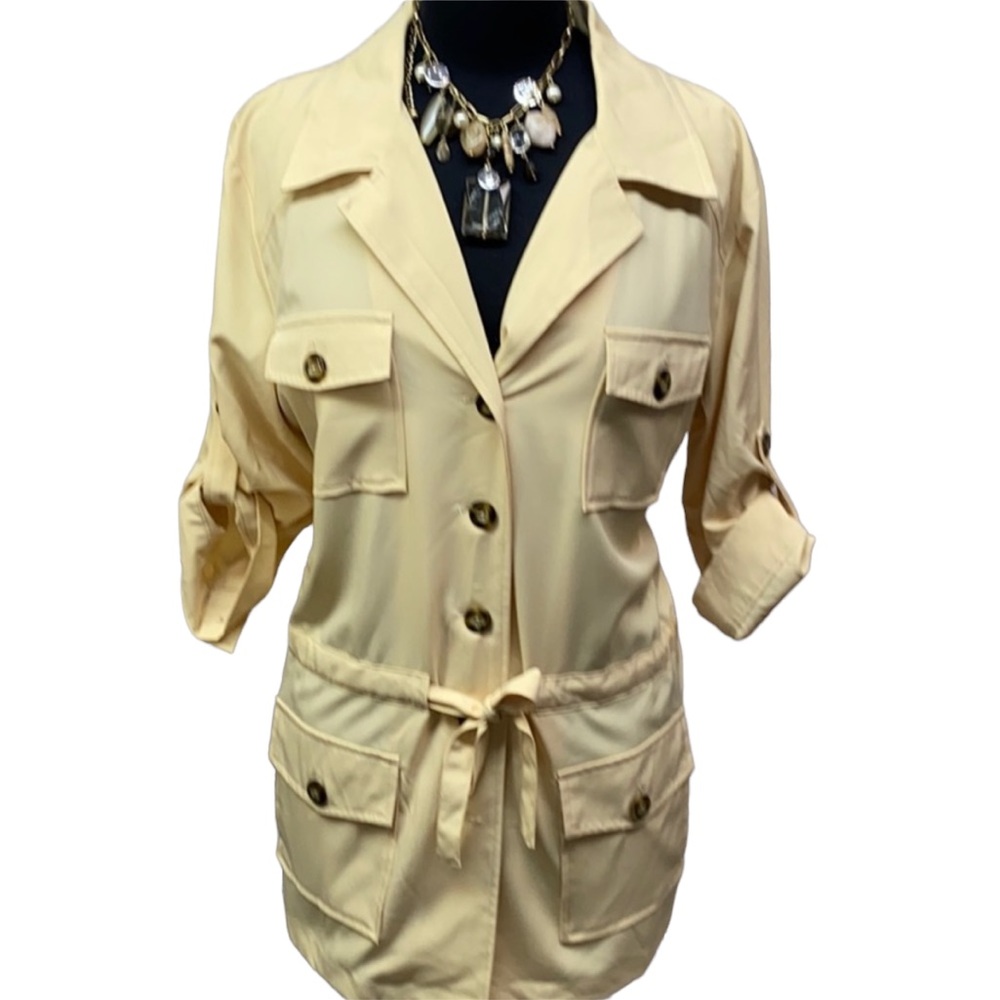 Linea Drawstring Waist Jacket